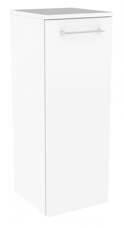 LIMA Midi szekrény 30 cm széles fehér