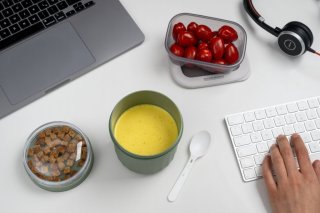 FM Ételszállító doboz 500 ml tárolóval+kanállal To Be Move 