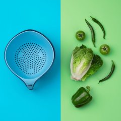TASTY Szűrő tállal 2 részes