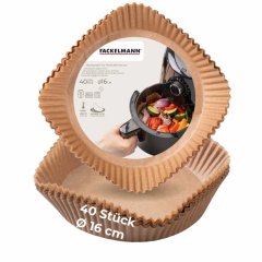 FM Air Flyer sütőpapír 40 db kerek 16 cm