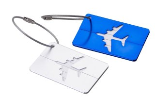 FM Bőröndcímke 2 db