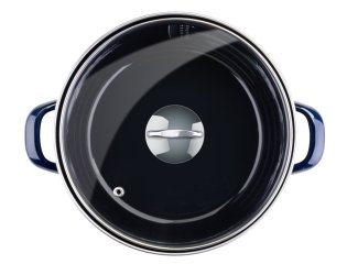 FM Főzőedény 20 cm zománcozott kék Amaille