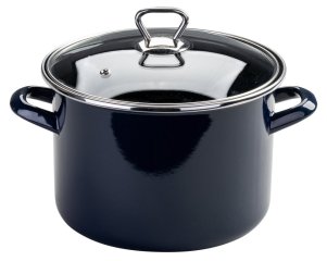 FM Főzőedény 22 cm zománcozott kék Amaille