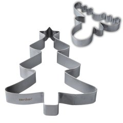 ZENKER Süteménykiszúró XXL Karácsonyfa + AJÁNDÉK XXL RÉNSZARVAS 