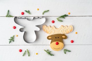 ZENKER Süteménykiszúró XXL Karácsonyfa + AJÁNDÉK XXL RÉNSZARVAS 