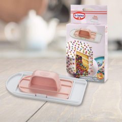 DR OETKER Tortagyűrű extra magas 15 cm állítható + AJÁNDÉK FONDANT FORMÁZÓ