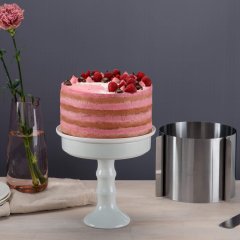 DR OETKER Tortagyűrű extra magas 15 cm állítható + AJÁNDÉK FONDANT FORMÁZÓ