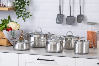 CHEFKOCH trifft Fackelmann Tejmelegító edény 14 cm Leipzig