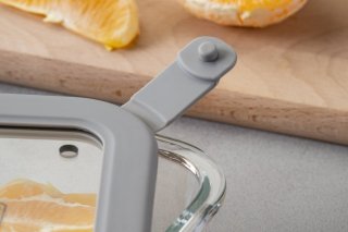 CHEFKOCH trifft Fackelmann Üveg ételtároló 1520 ml