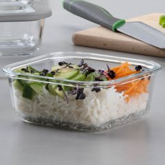 CHEFKOCH trifft Fackelmann Üveg ételtároló 800 ml