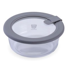 CHEFKOCH trifft Fackelmann Üveg ételtároló kerek 400 ml