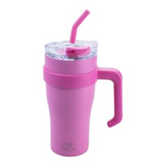 PARIS HILTON Duplafalú kulacs/tumbler 850 ml pink
