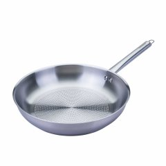 FM Serpenyő 28 cm rozsdamentes Oval