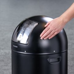 FM Konyhai szemetes 40 L fekete Berlin