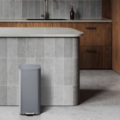 FM Konyhai szemetes 20 L szürke London