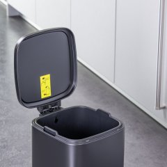 FM Konyhai szemetes 20 L fekete London