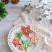 DR OETKER Csillag alakú sütemény kivágó 6 részes White Christmas