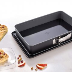 Dr OETKER BACK IDEE Négyszögletű sütőforma zomácozott 38x25 cm