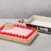 DR OETKER Kapcsos négyzetalakú sütőforma 38x25 cm Back-Trend
