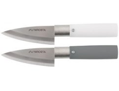 NIROSTA Japán kés, 20cm/9cm, szürke színű