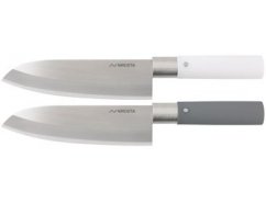 NIROSTA Japán kés , 29cm/17cm, fehér színű