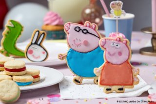 DR OETKER Süteménykiszúró szett 4 részes Peppa család Peppa Malac