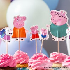 DR OETKER Partypálcika 24 db Peppa és családja Peppa Malac