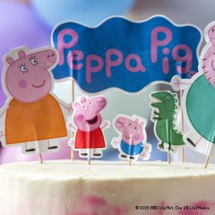 DR OETKER Tortadísz 12 db Peppa és családja Peppa Malac 