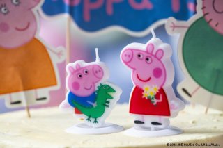 DR OETKER Gyertya szett 2 db Peppa Malac 