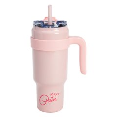 PARIS HILTON Duplafalú kulacs/tumbler 1 liter rózsaszín