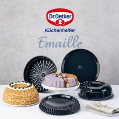 DR OETKER BACK LIEBE Charlotte kerek tortaforma 27 cm